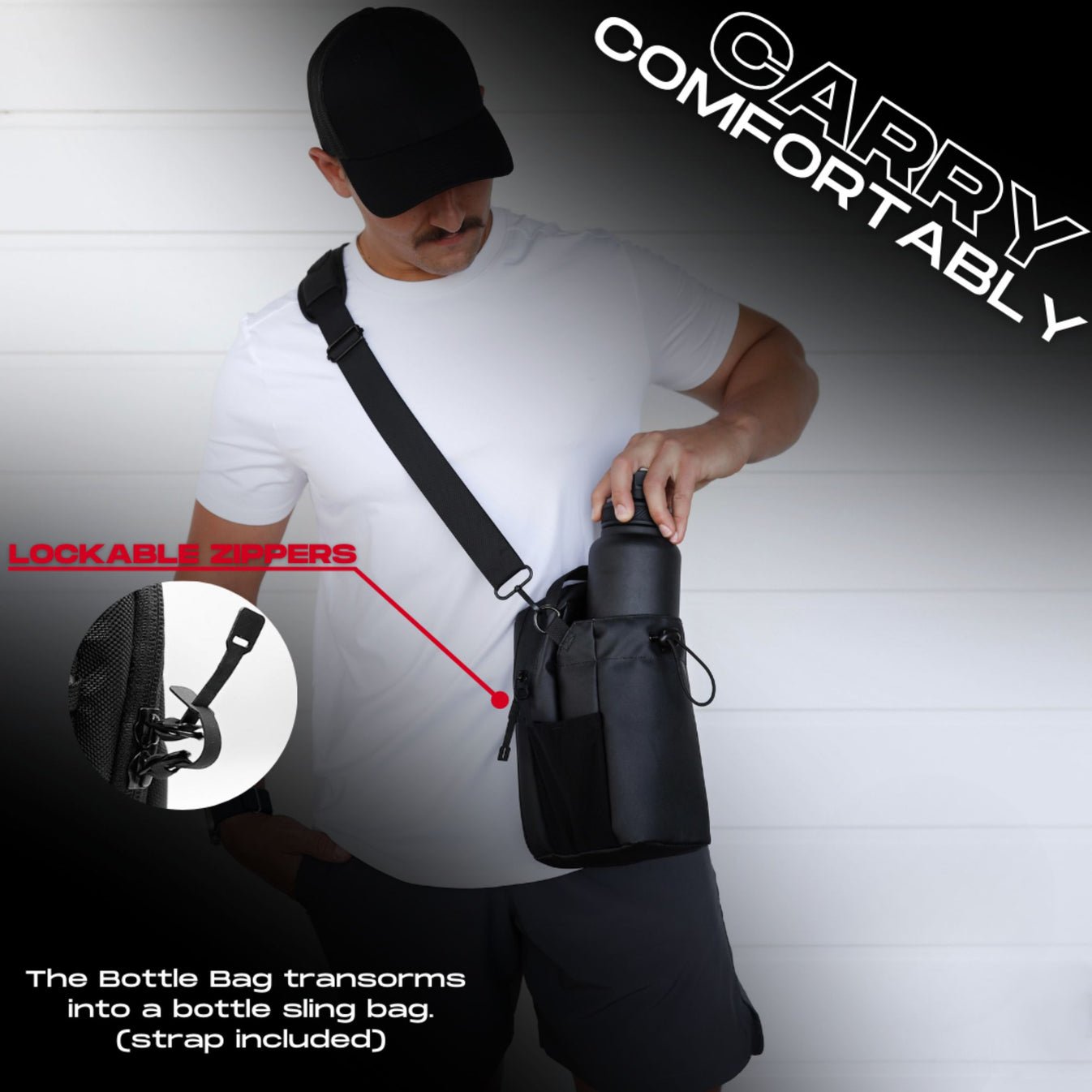 Revive™- Magnetic Water Bottle GYM Bag
