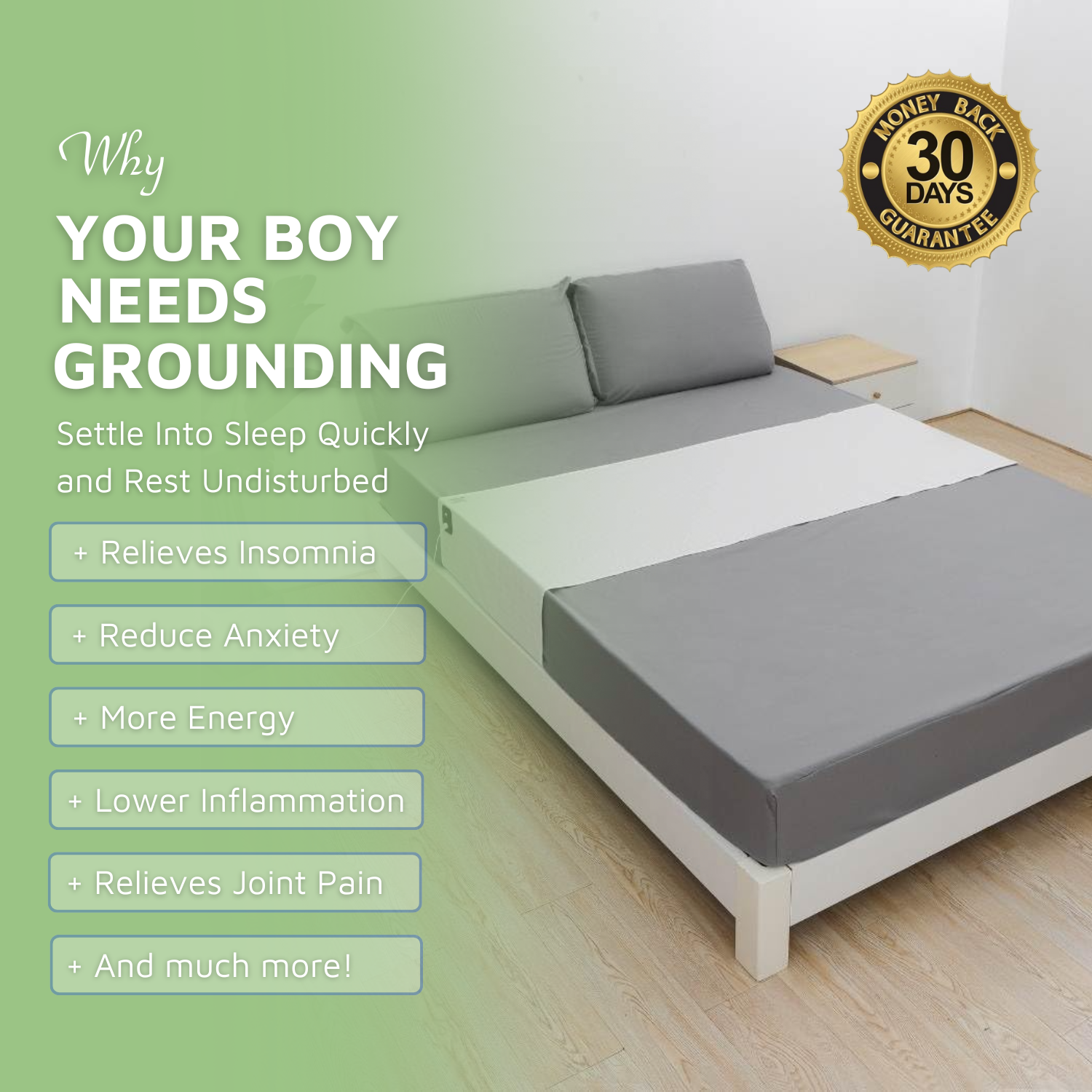 Revive™ Natural Earthing Bedsheet