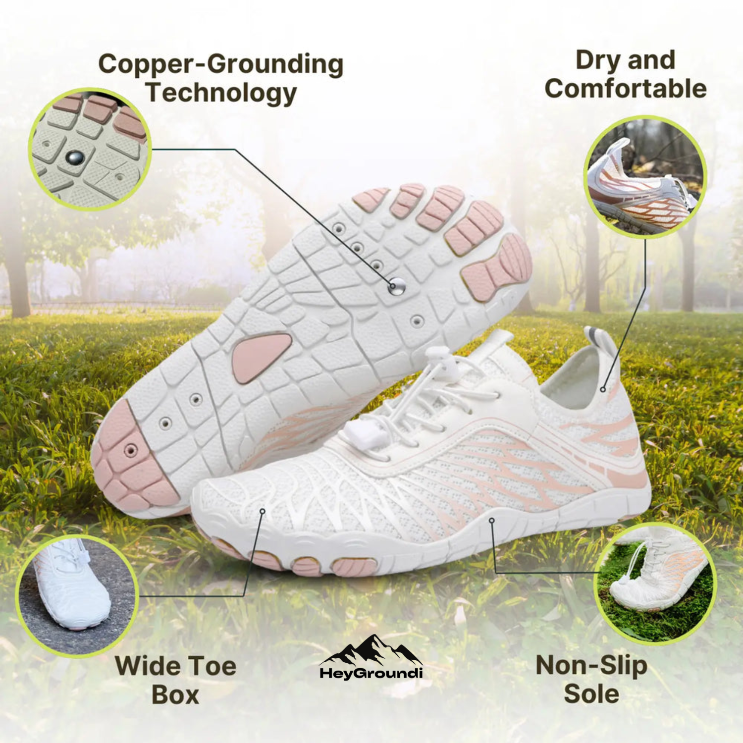 Revive™- Grounded Barefoot Shoes (Unisex)