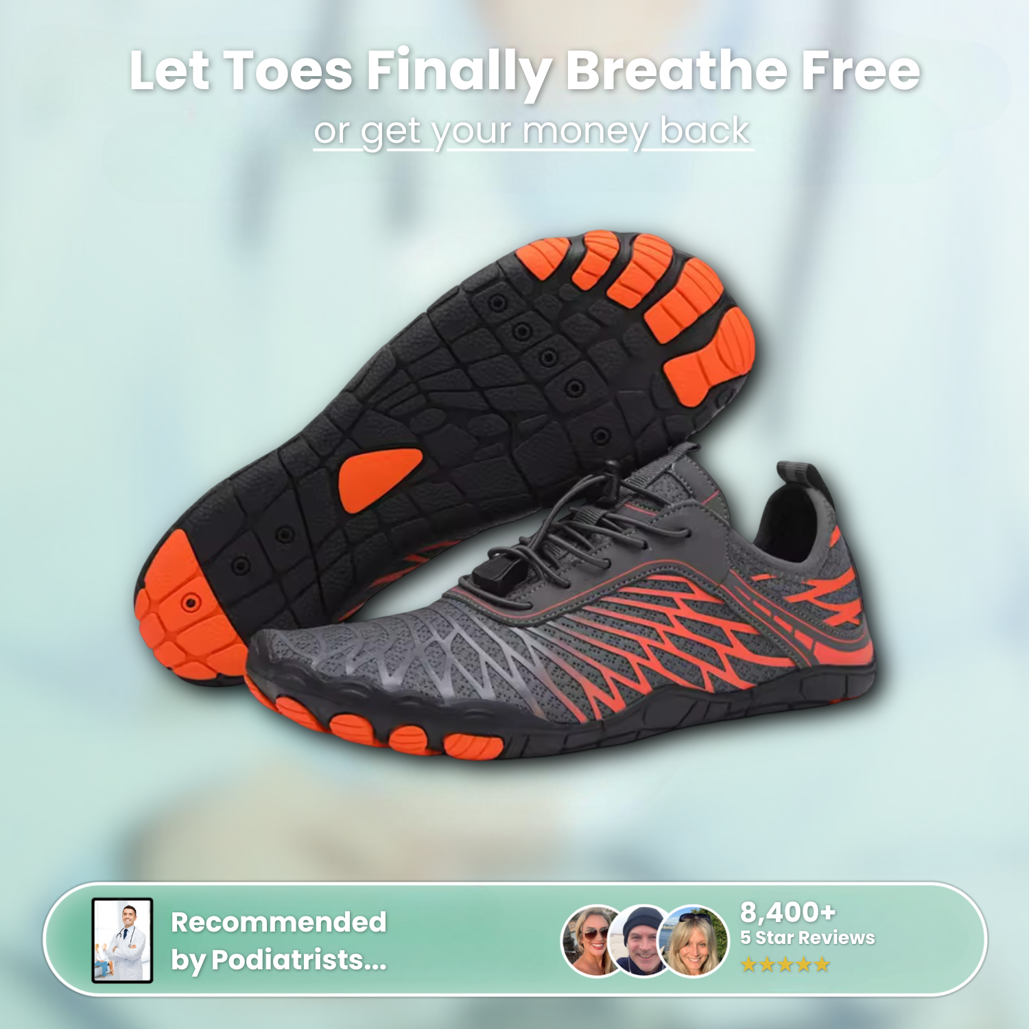 Revive™- Grounded Barefoot Shoes (Unisex)